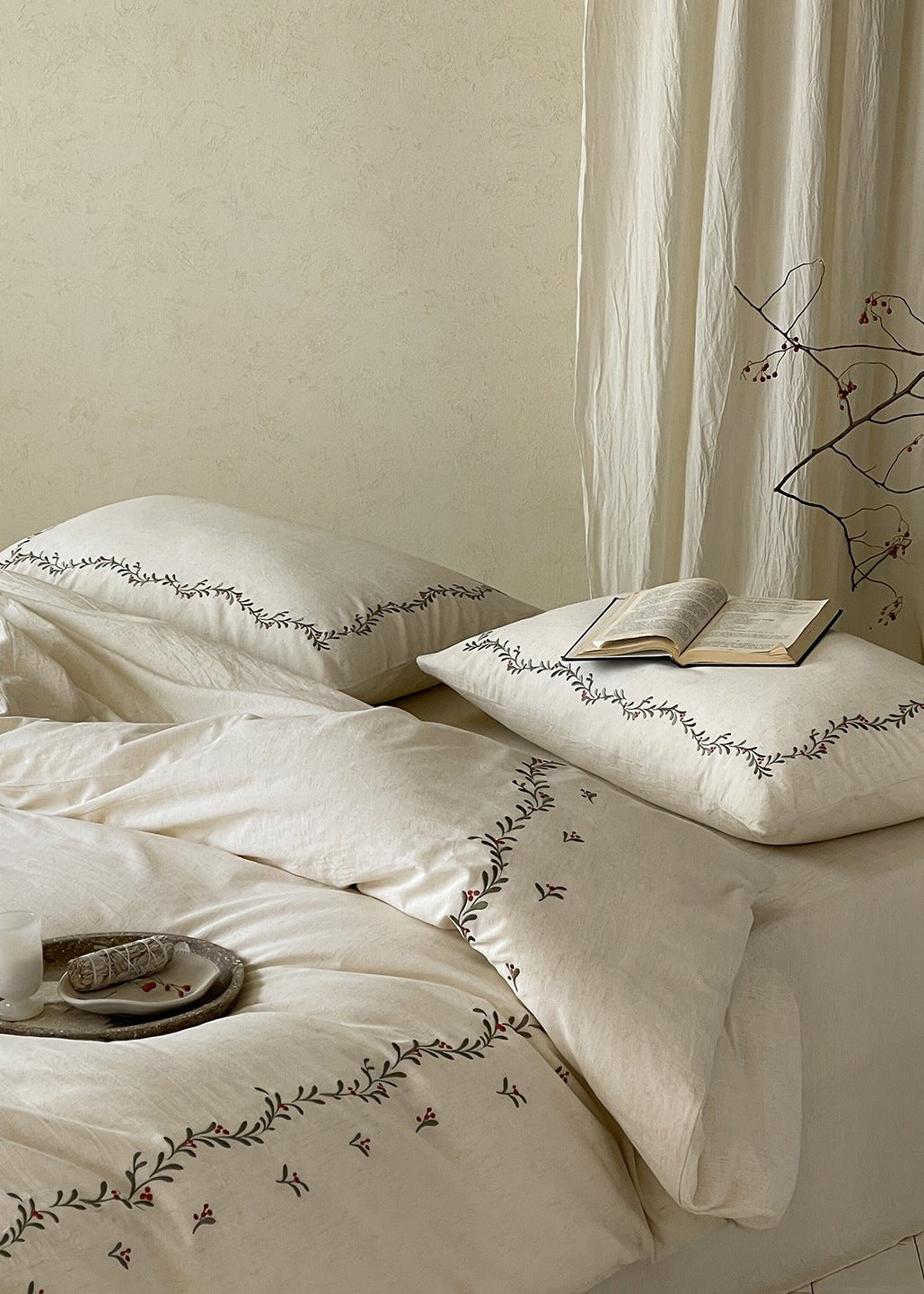-Ever Lasting - Bristol Embroidery Bedding Bundle -Bedding Bundle -Ever Lasting
