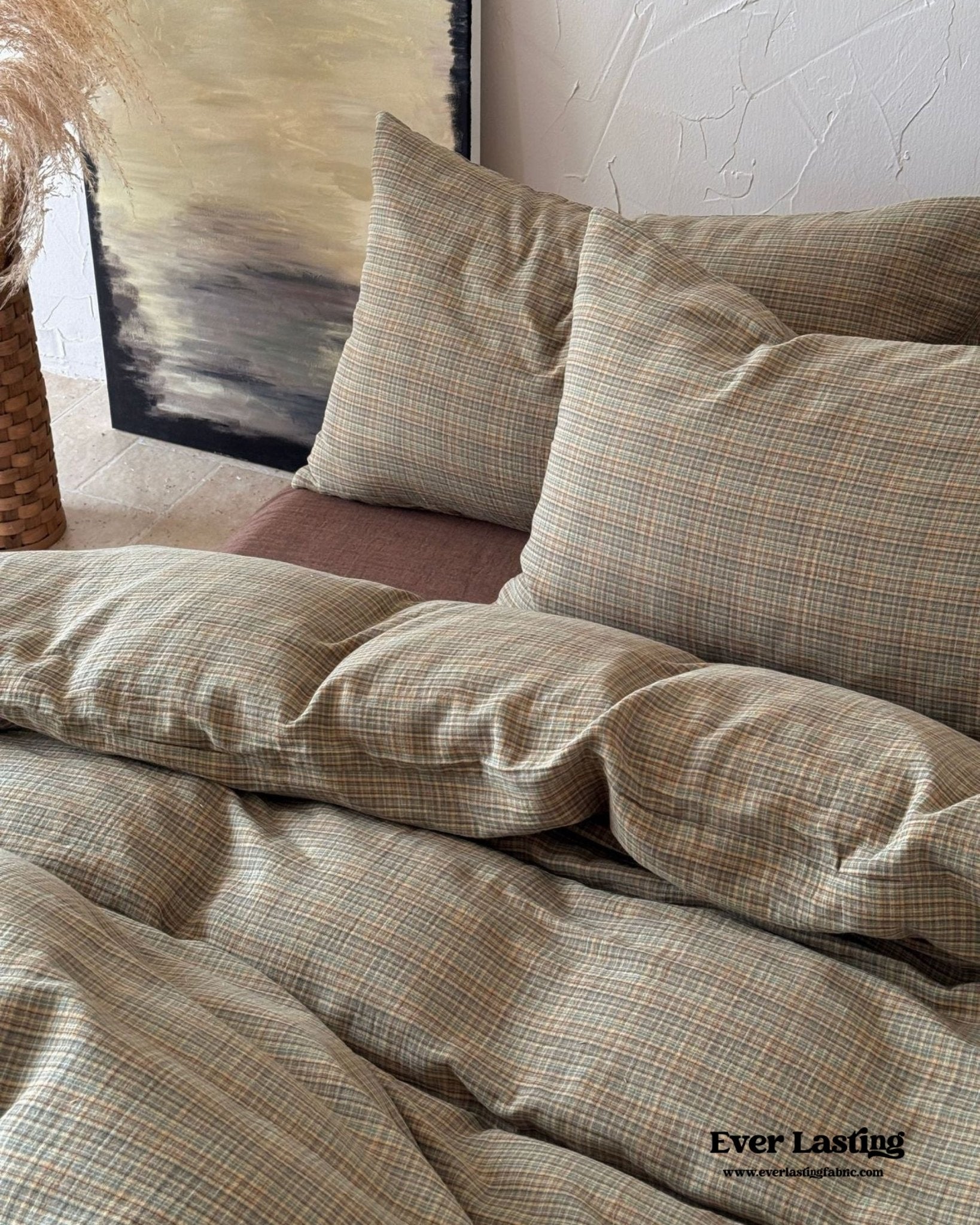 British Vintage Plaid Bedding Bundle - Ever Lasting