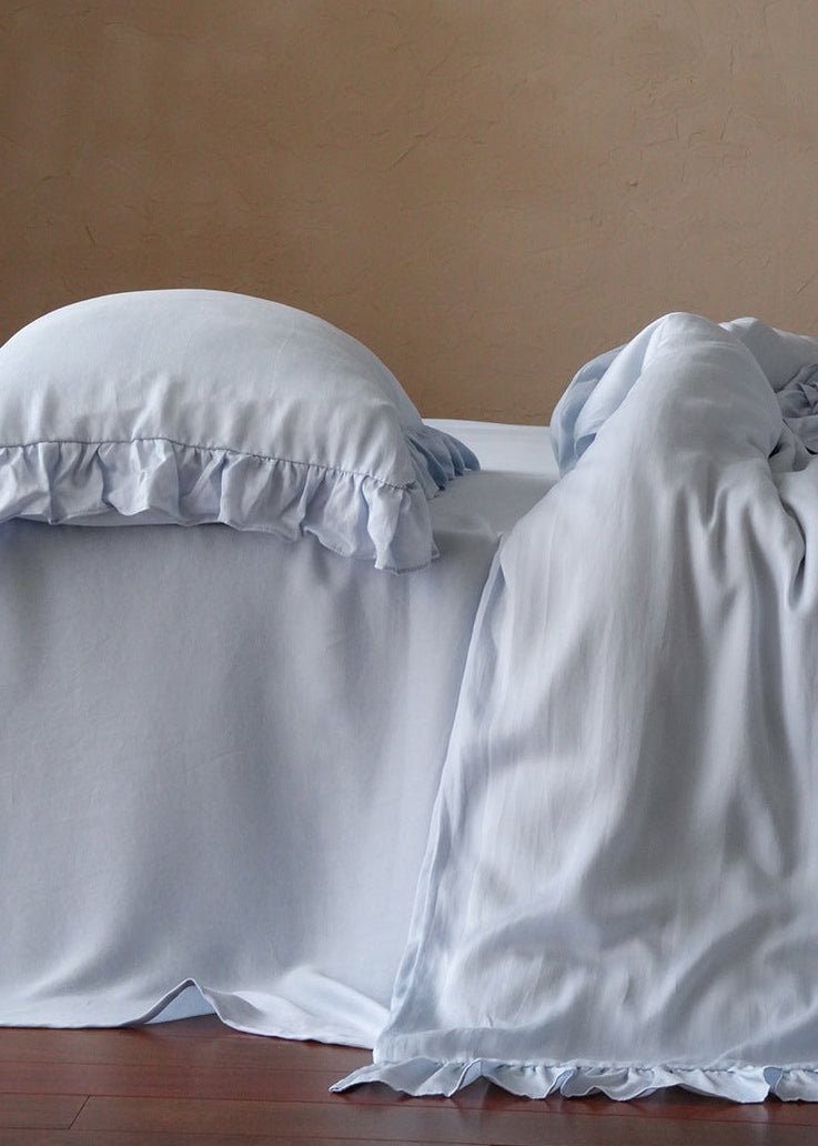 -Ever Lasting - Brynn TENCEL™ Lace Bedding Set / Green -Bedding Set -Ever Lasting