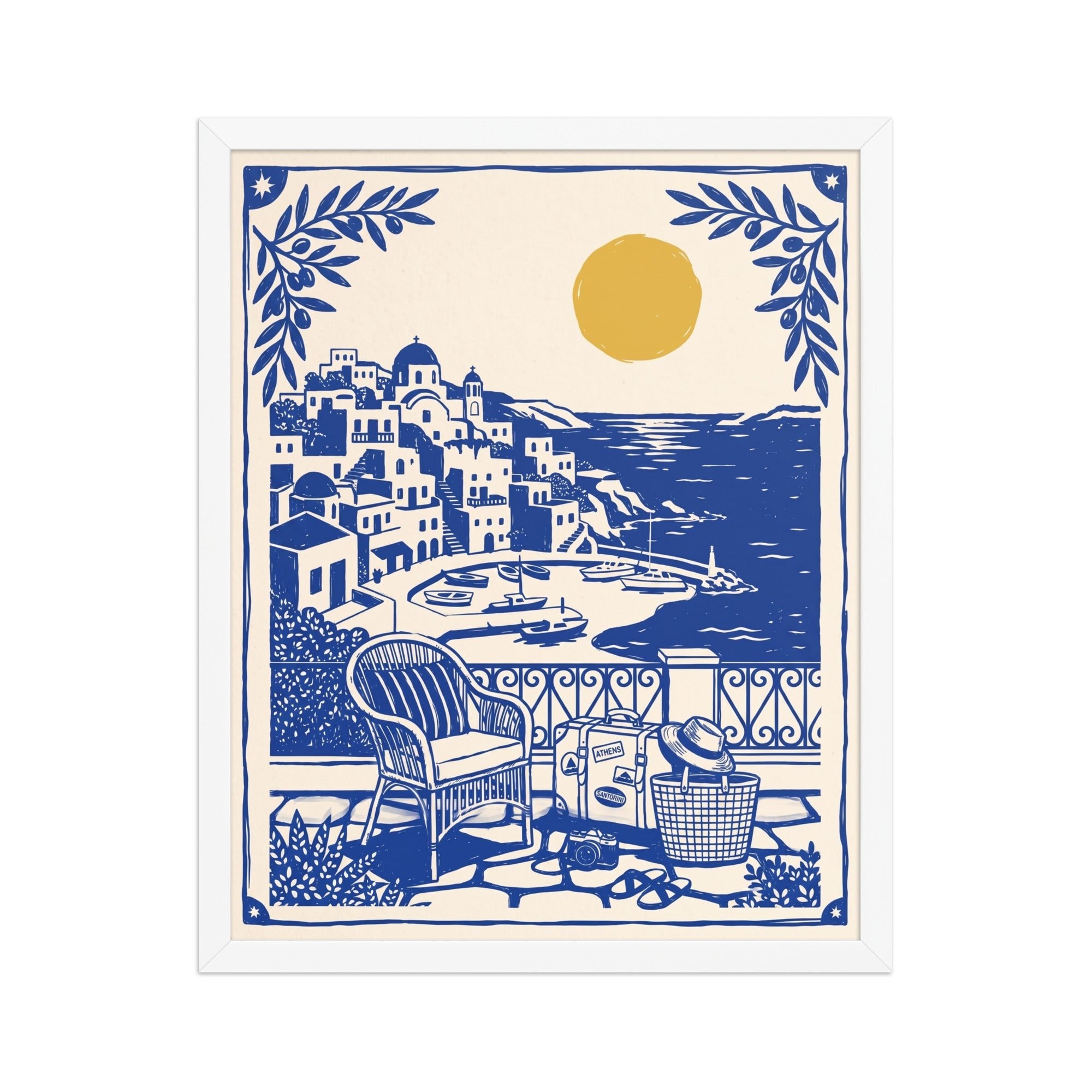 -Ever Lasting - Calm By The Coast -FRAMED-POSTER -Ever Lasting