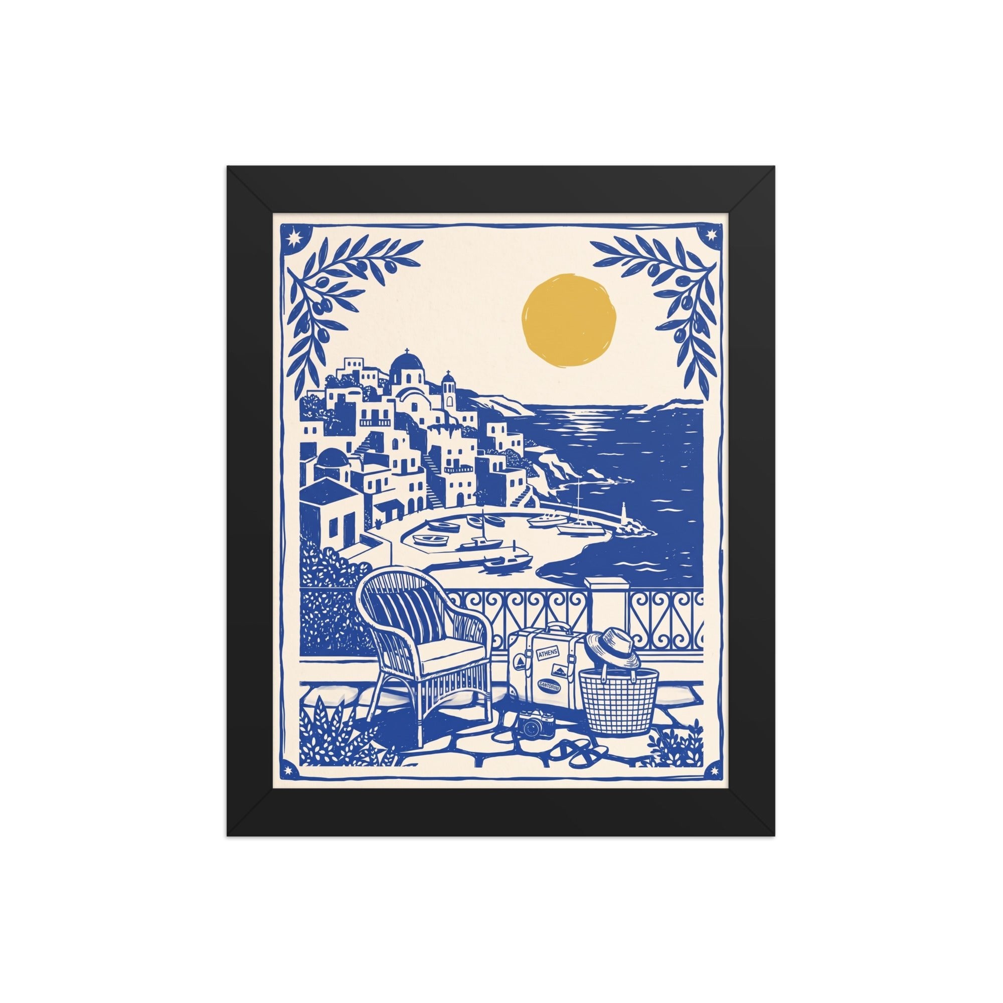 -Ever Lasting - Calm By The Coast -FRAMED-POSTER -Ever Lasting