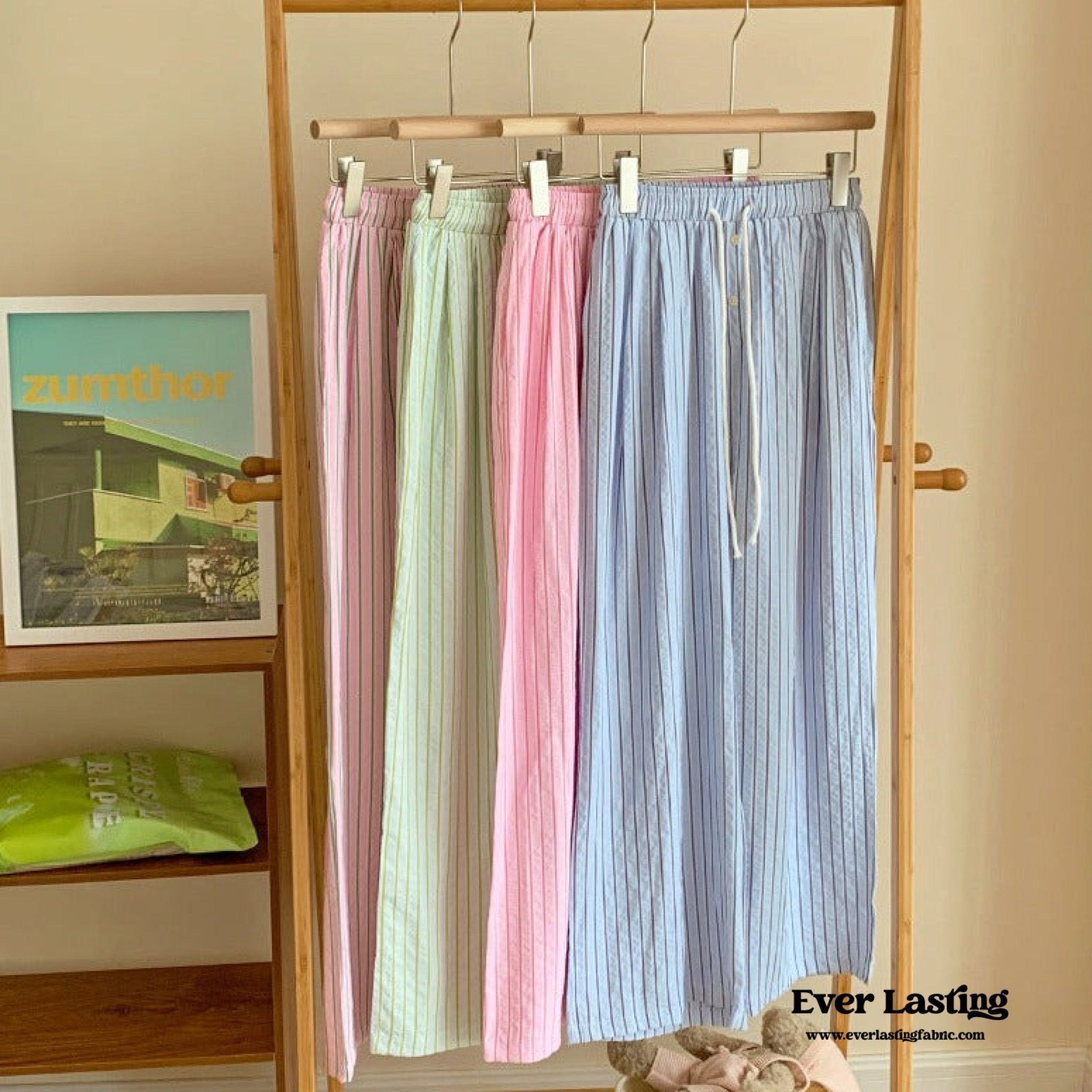 Candy Stripe Long Pajama Pants - Ever Lasting