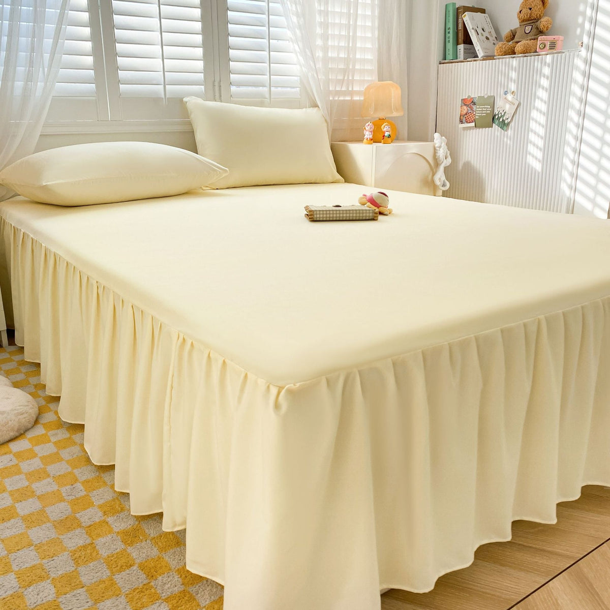 -Ever Lasting - Cecelia Bed Skirt / Green - Ever Lasting