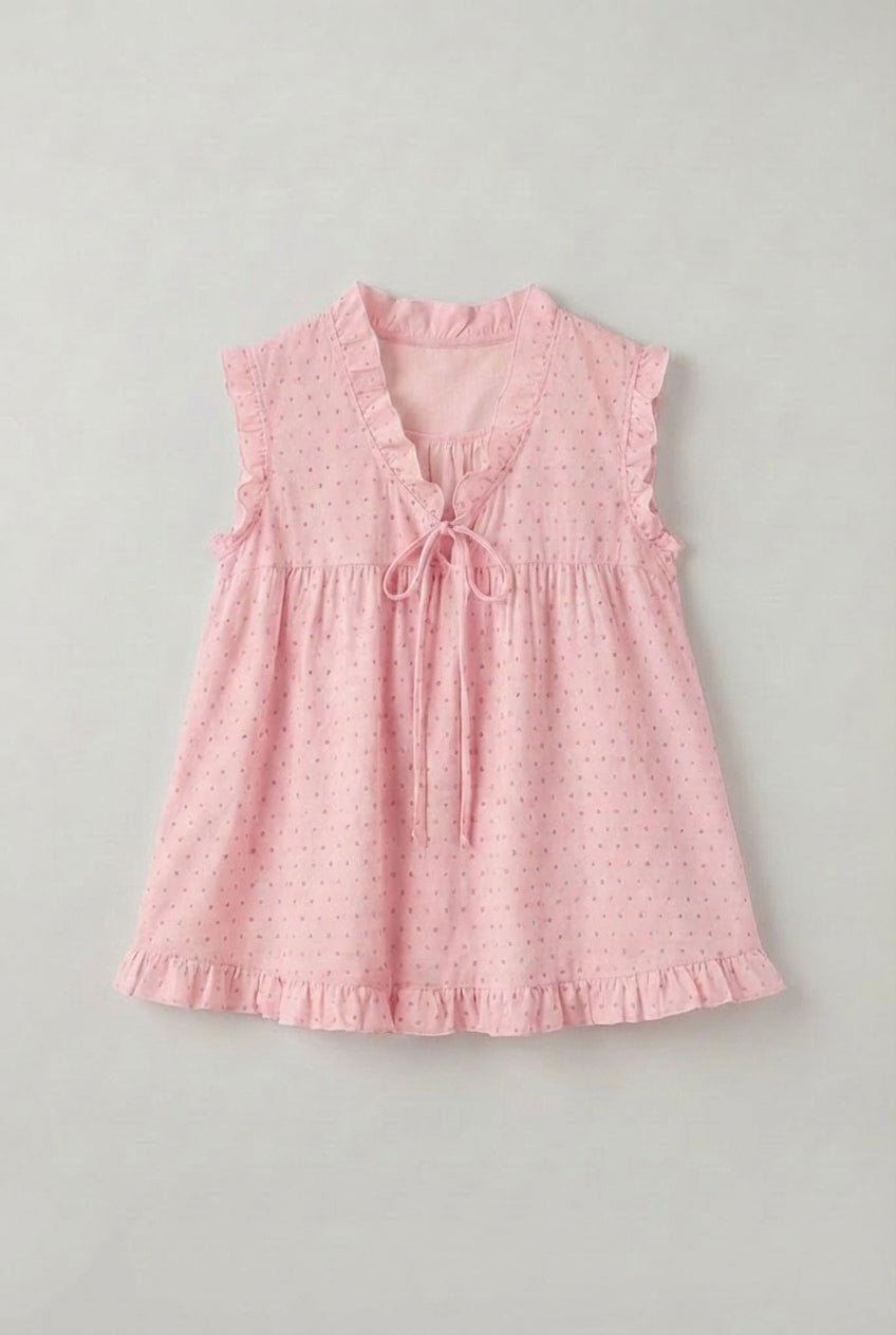  - Ever Lasting - Chloe Cotton Blend Shorts Pajama Set / Blue - Pajamas - Ever Lasting