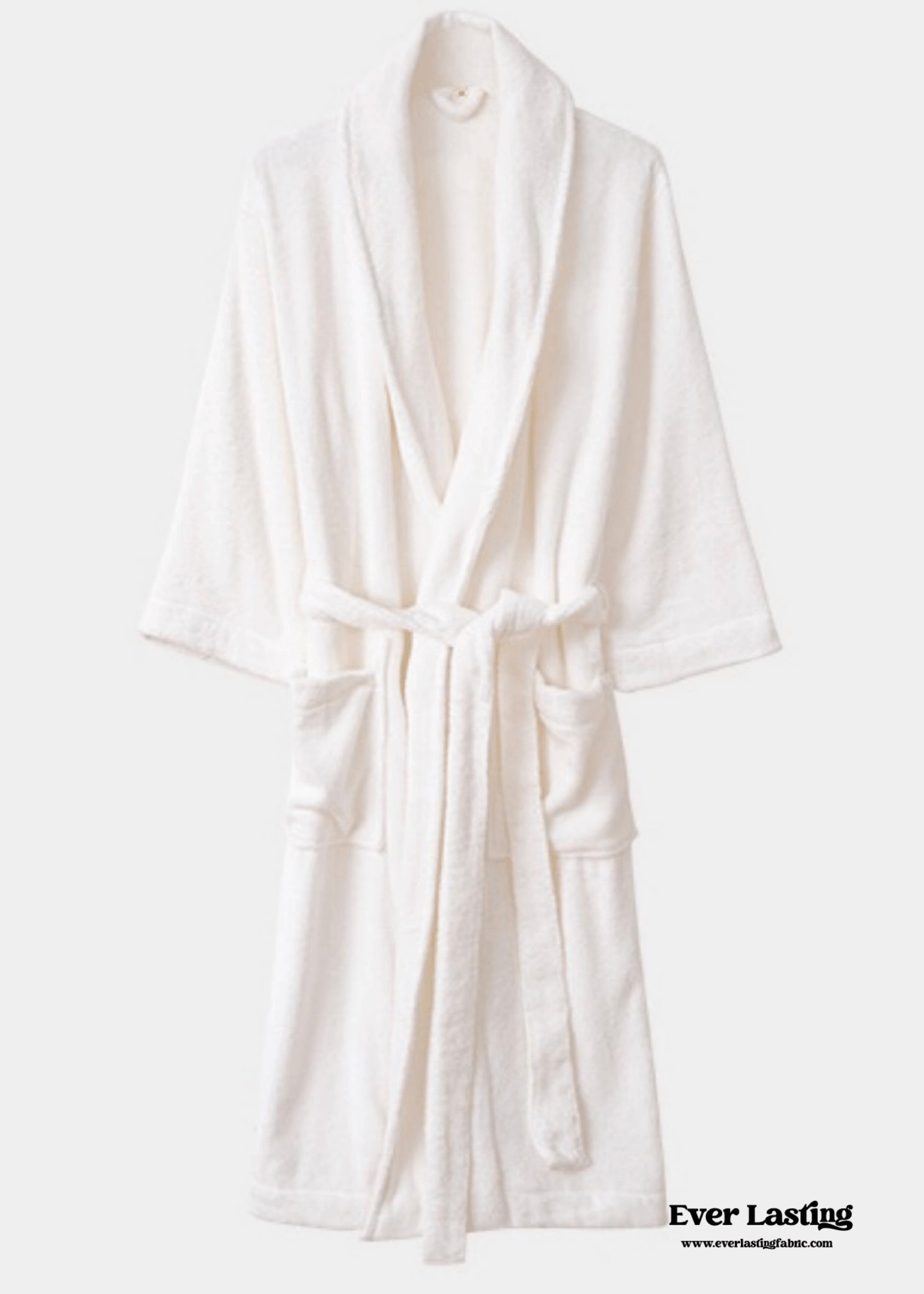 Classic Ultra - Soft Absorbent Cotton Bathrobe / Pink - Ever Lasting