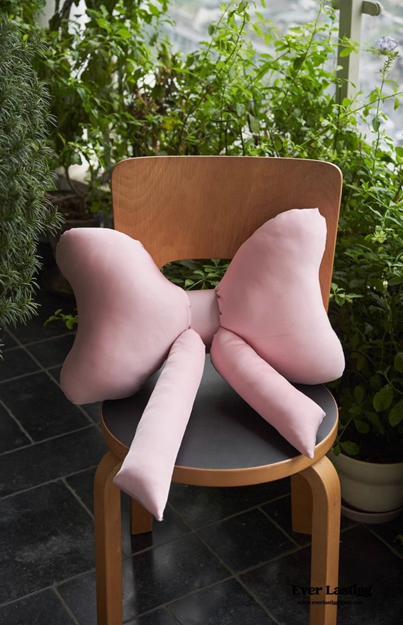 Coquette Cute Bow Shaped Decor Pillow / Pink - Ever Lasting