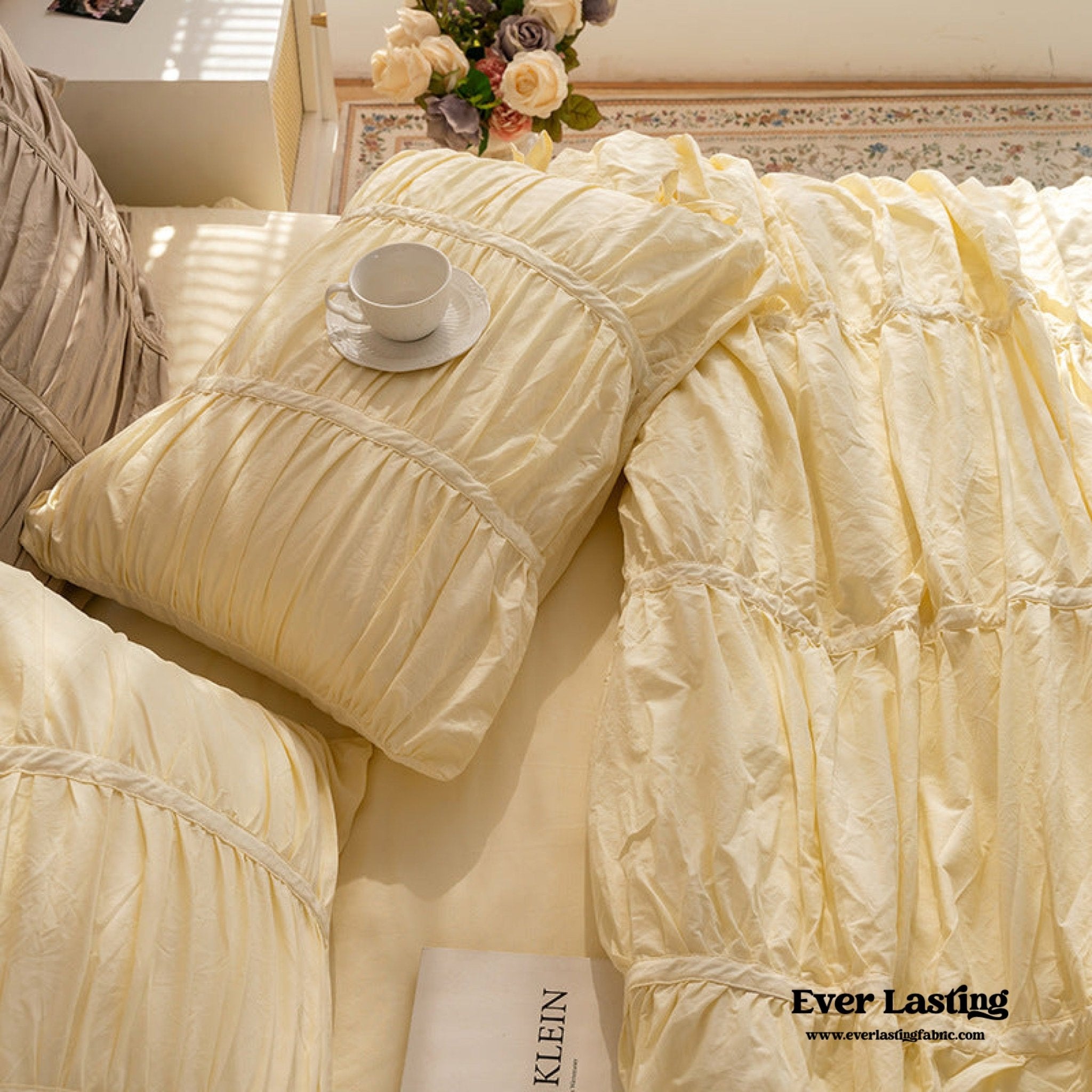 Coquette Ribbon Ties Pillowcases / Pink - Ever Lasting