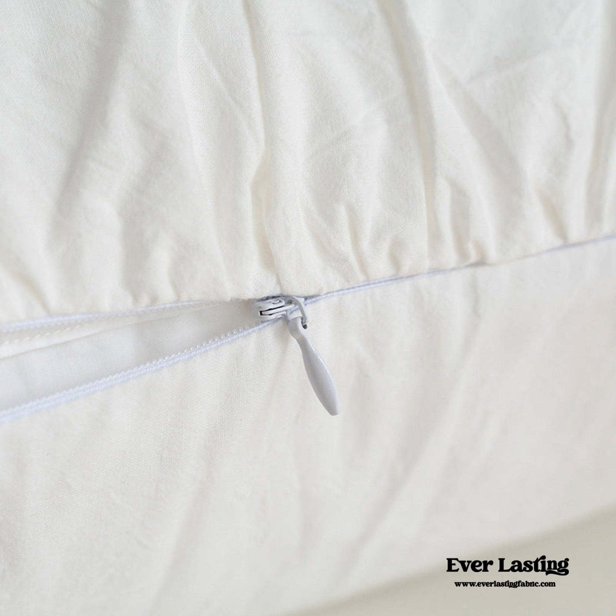 Coquette Ribbon Ties Pillowcases / White - Ever Lasting