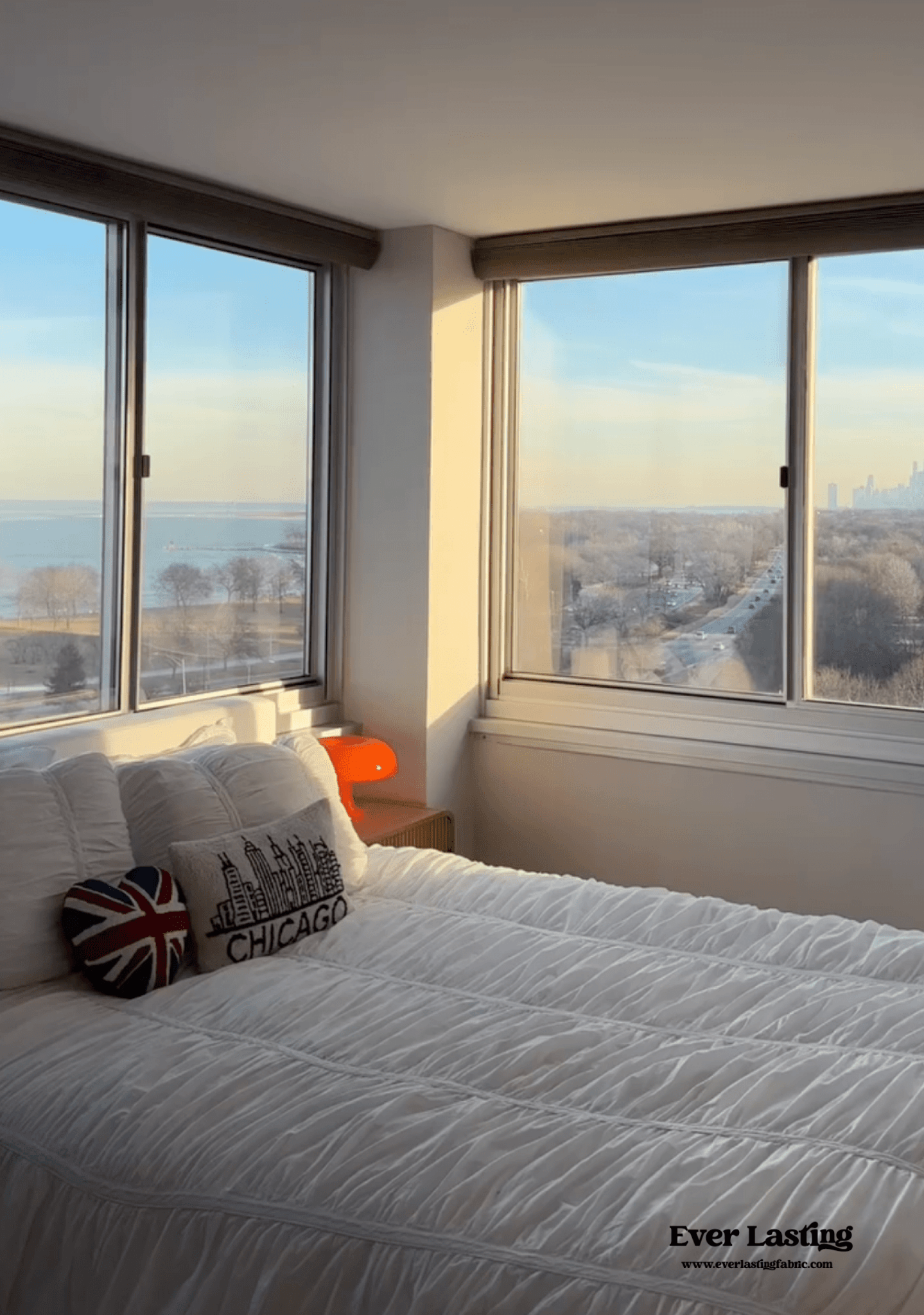 Coquette Ribbon Ties Pillowcases / White - Ever Lasting