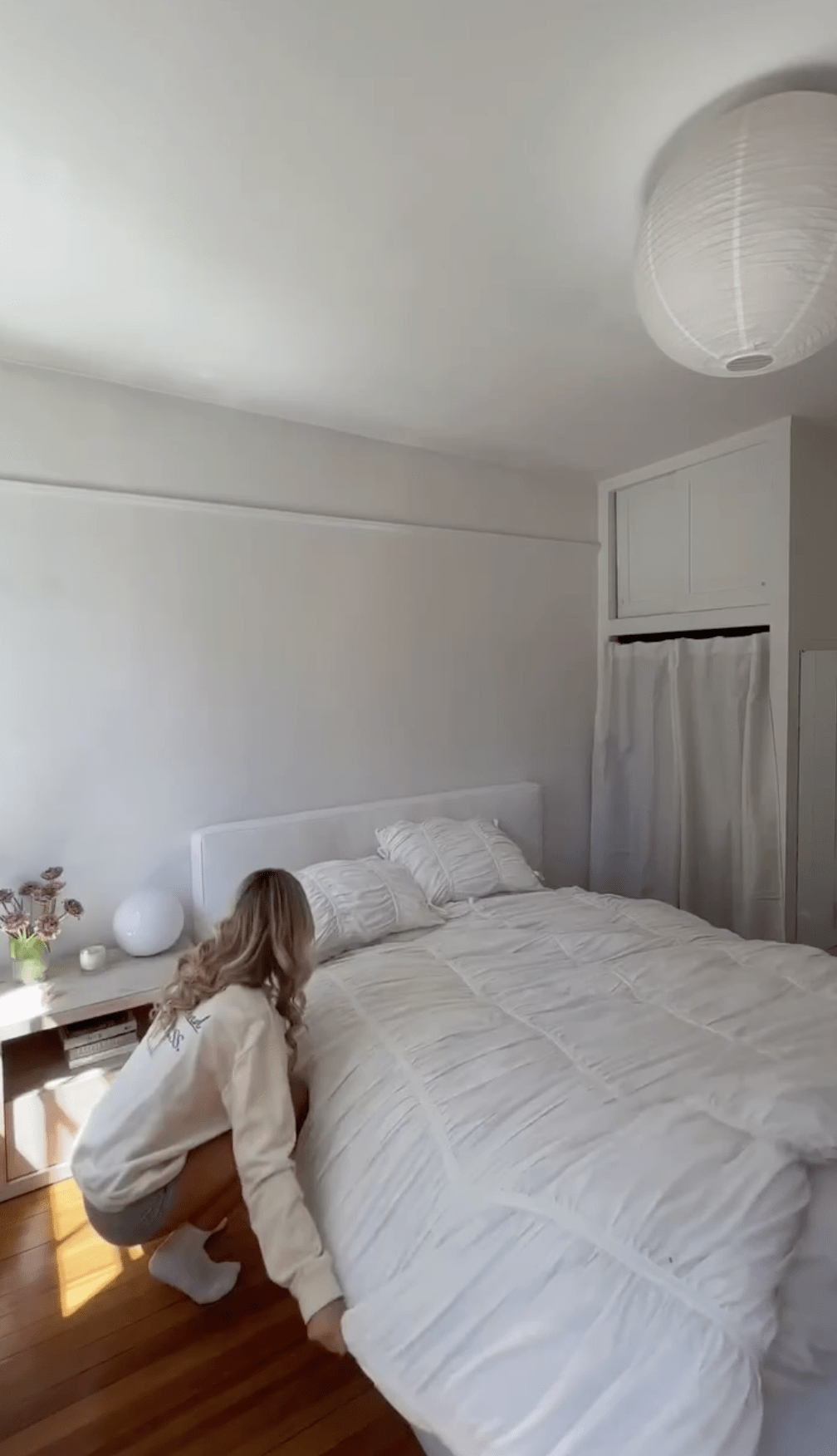  - Ever Lasting - Coquette Ruffle Bedding Set with Ties / Pink - Bedding Set - Ever Lasting