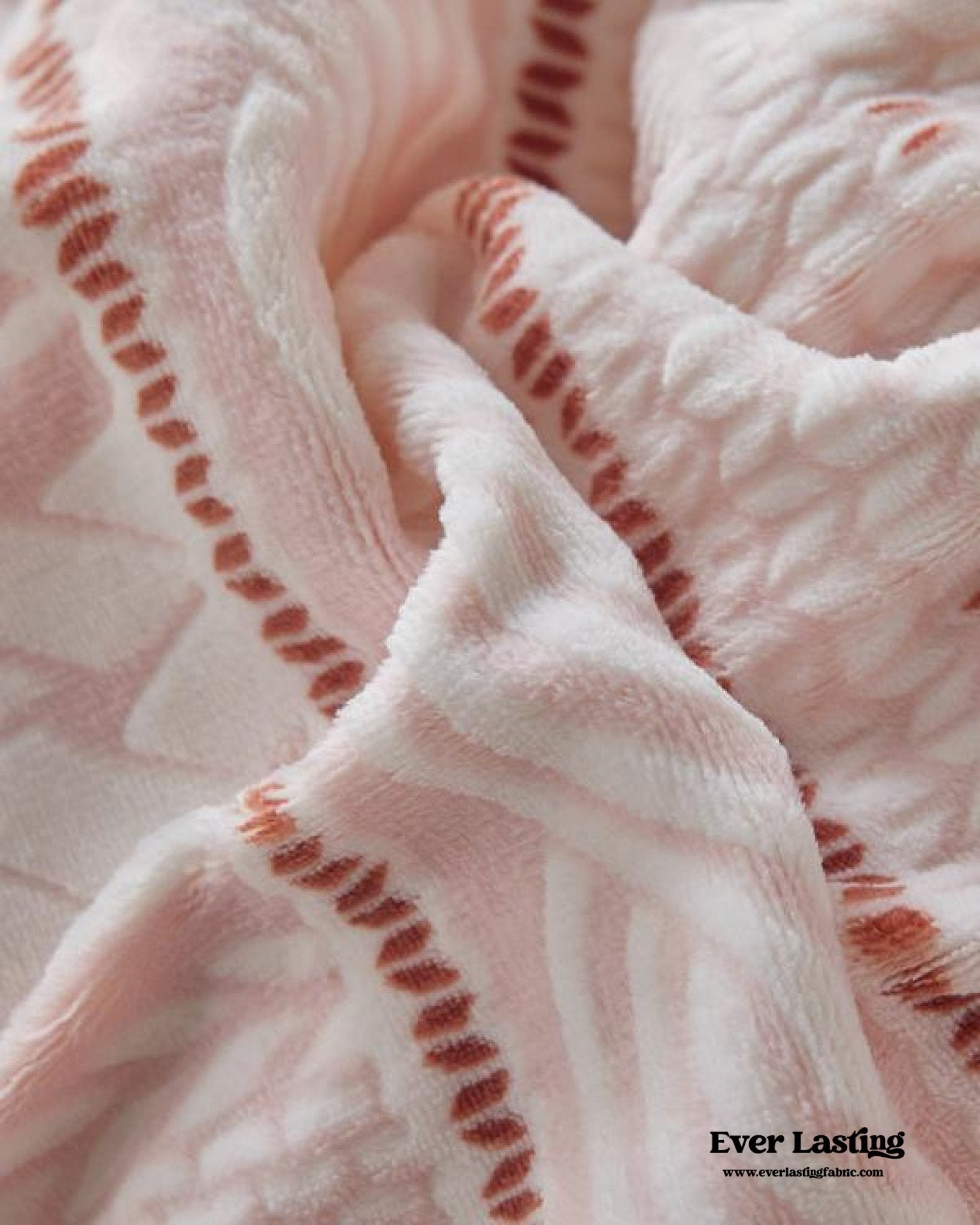 Cottage Braided Button Velvet Bedding Set / Cream - Ever Lasting