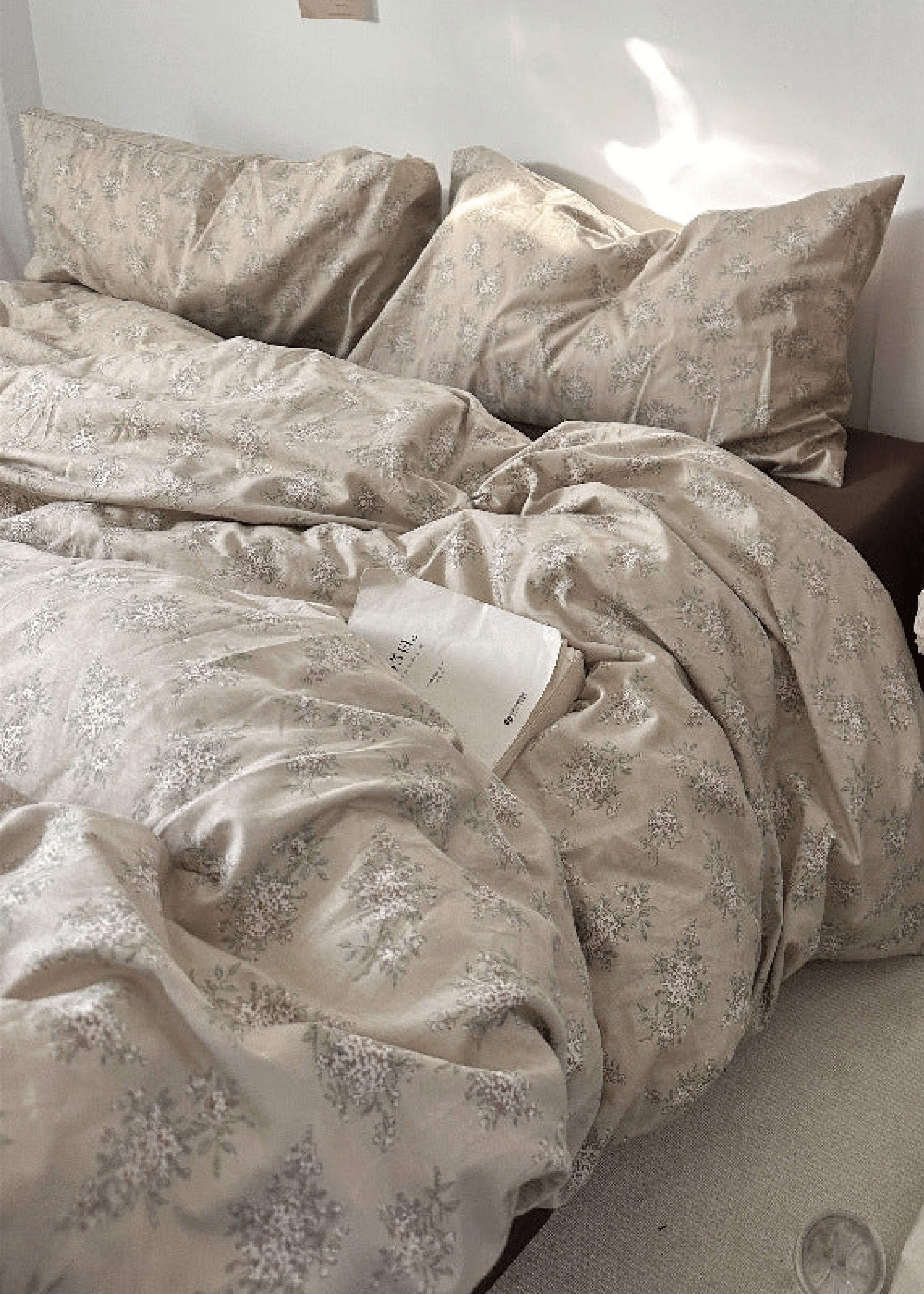  - Ever Lasting - Cottage Floral Bedding Set / Dusty Purple - Bedding Set - Ever Lasting