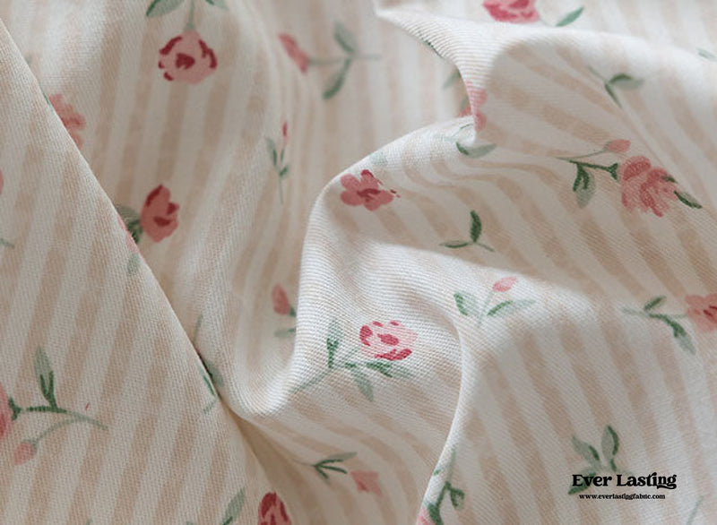 Cottage Ribbon Bow Tie Floral Bedding Bundle