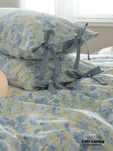 Cottage Ribbon Bow Tie Floral Bedding Bundle