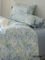 Cottage Ribbon Bow Tie Floral Bedding Bundle