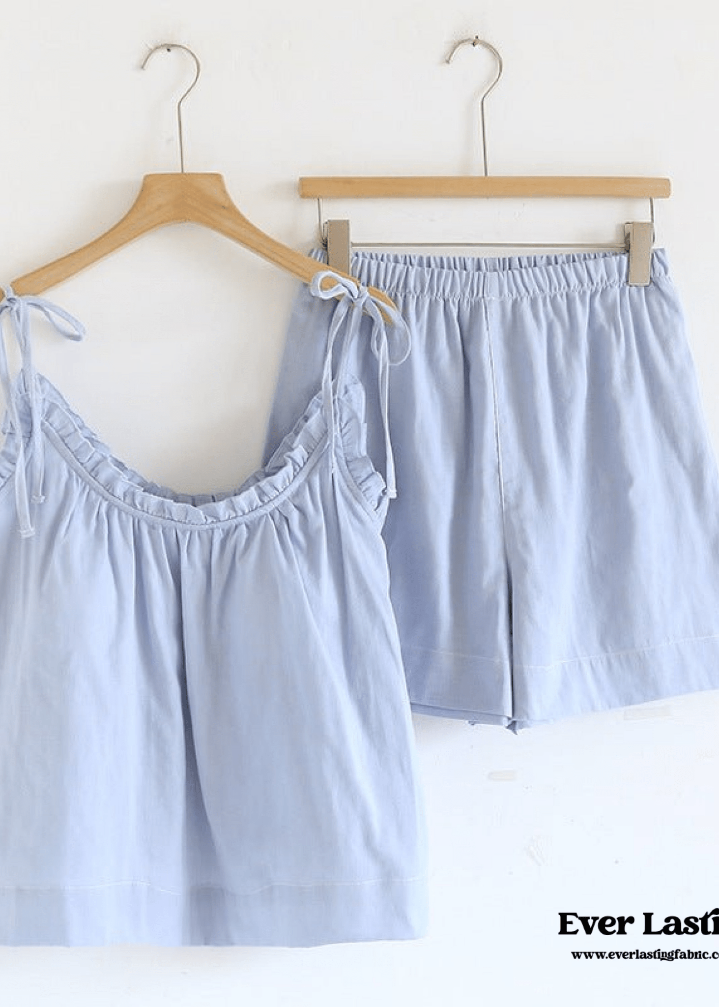 Cotton Gauze Lounge Dress with Built - In Bra – Adjustable Strap Nightgown / Yellow - Ever Lasting