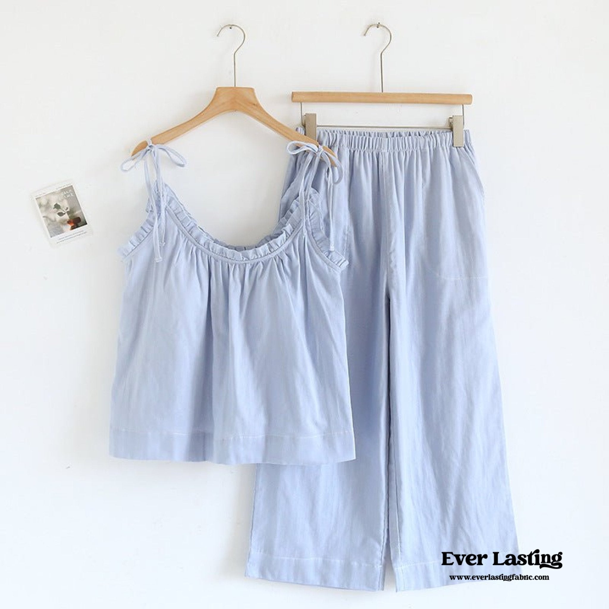 Cotton Gauze Lounge Dress with Built - In Bra – Adjustable Strap Nightgown / Yellow - Ever Lasting