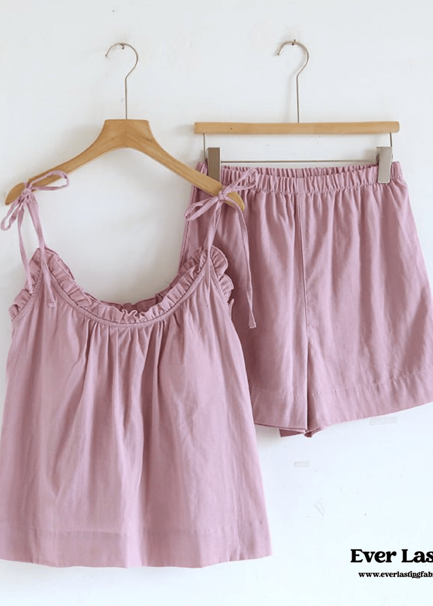 Cotton Gauze Lounge Dress with Built - In Bra – Adjustable Strap Nightgown / Yellow - Ever Lasting