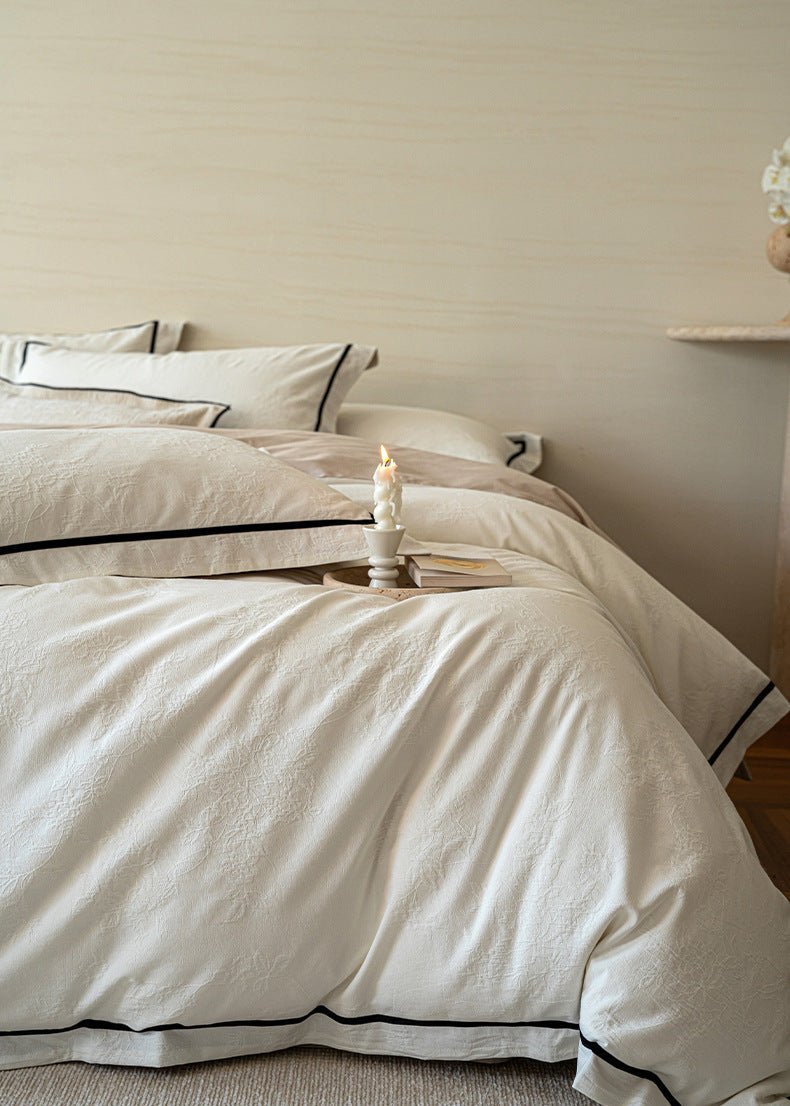  - Ever Lasting - Dahlia Jacquard Bedding Bundle - Bedding Bundle - Ever Lasting