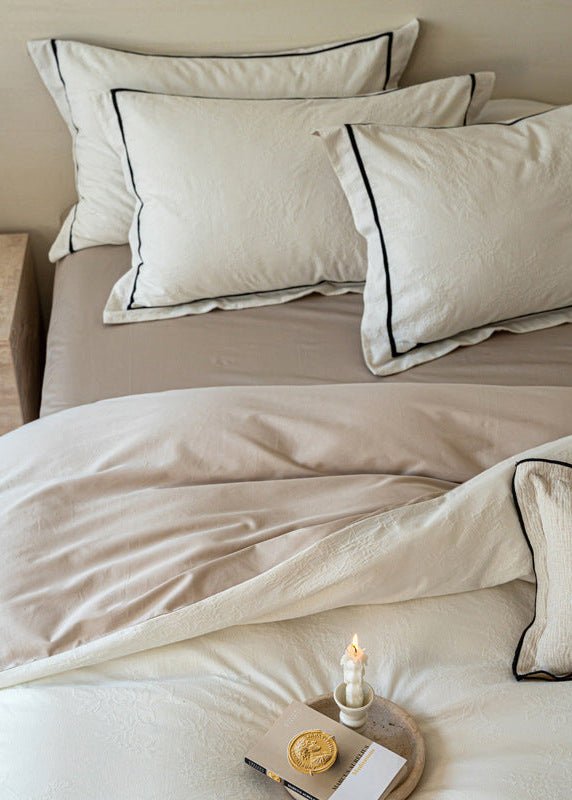  - Ever Lasting - Dahlia Jacquard Bedding Bundle - Bedding Bundle - Ever Lasting