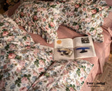 Dark Garden Floral Bedding Set / Blue Mix