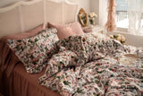 Dark Garden Floral Bedding Set / Blue Mix