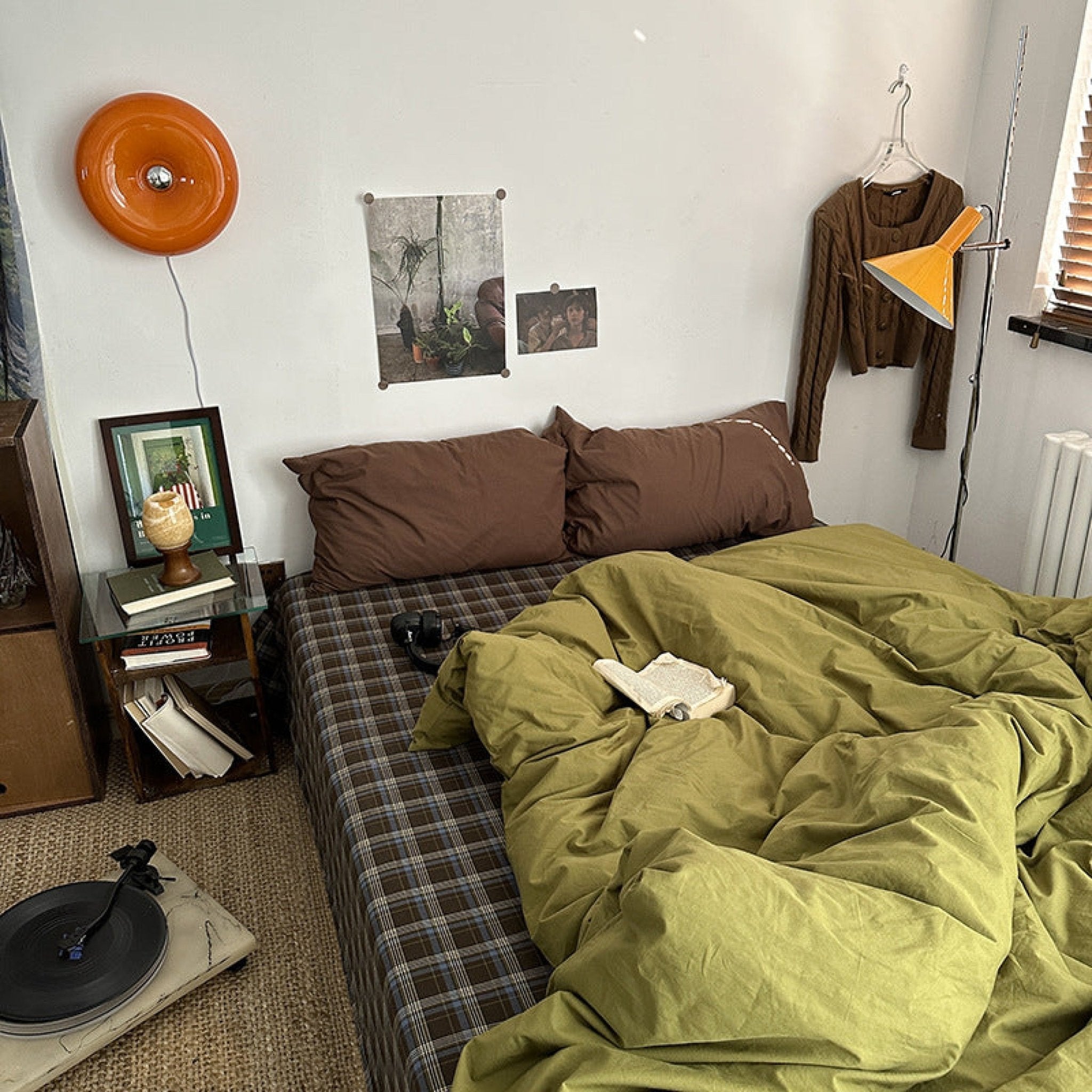 Dark Plaid Goblin Bedding Set - Ever Lasting