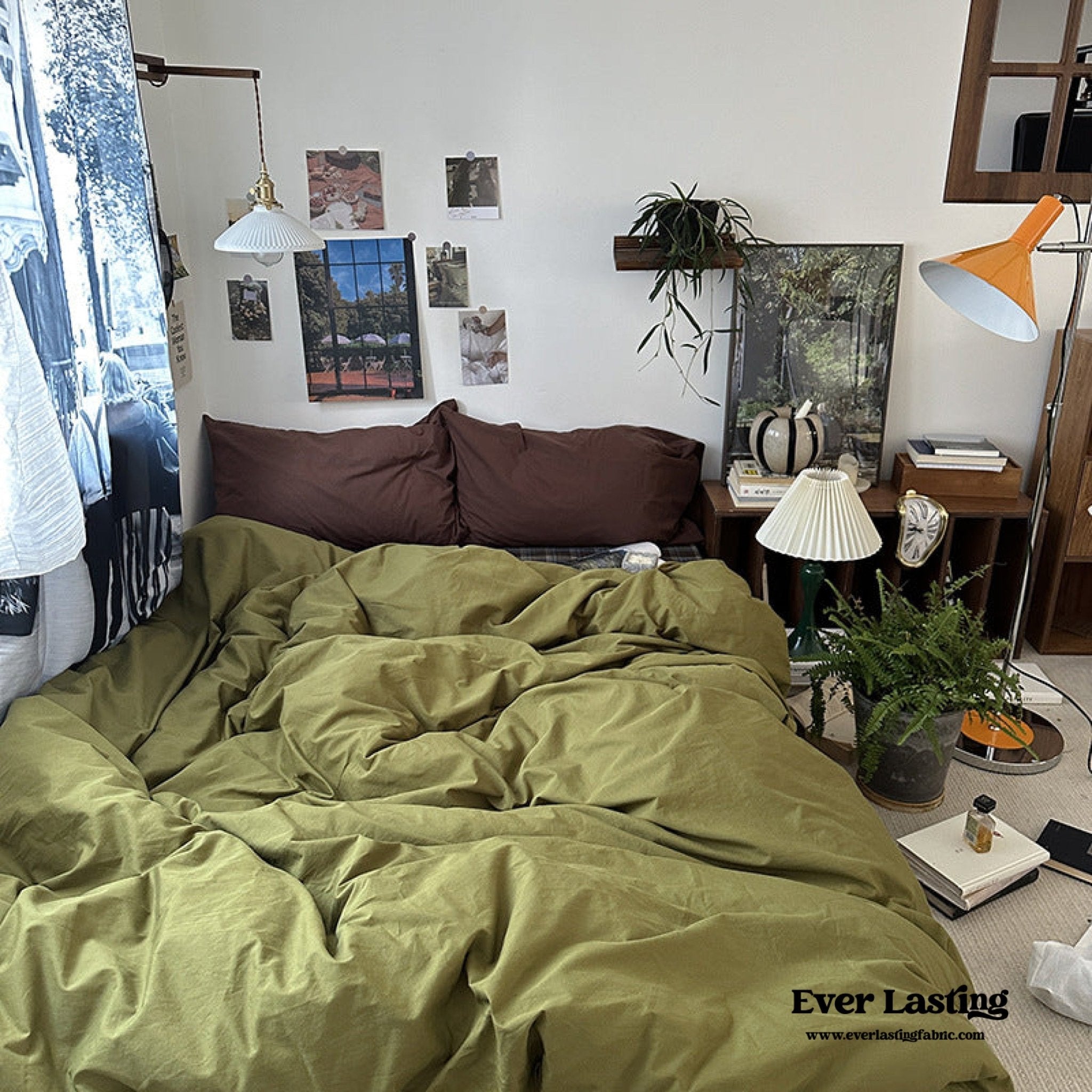 Dark Plaid Goblin Bedding Set - Ever Lasting