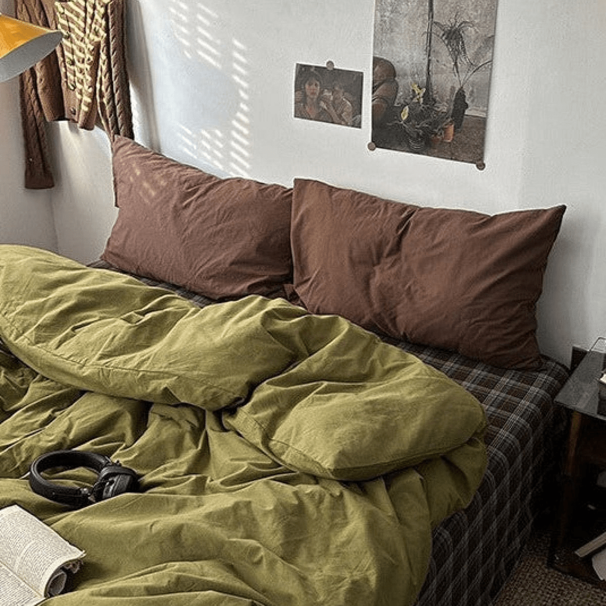  - Ever Lasting - Dark Plaid Goblin Dorm Bedding Set - Bedding Set - Ever Lasting