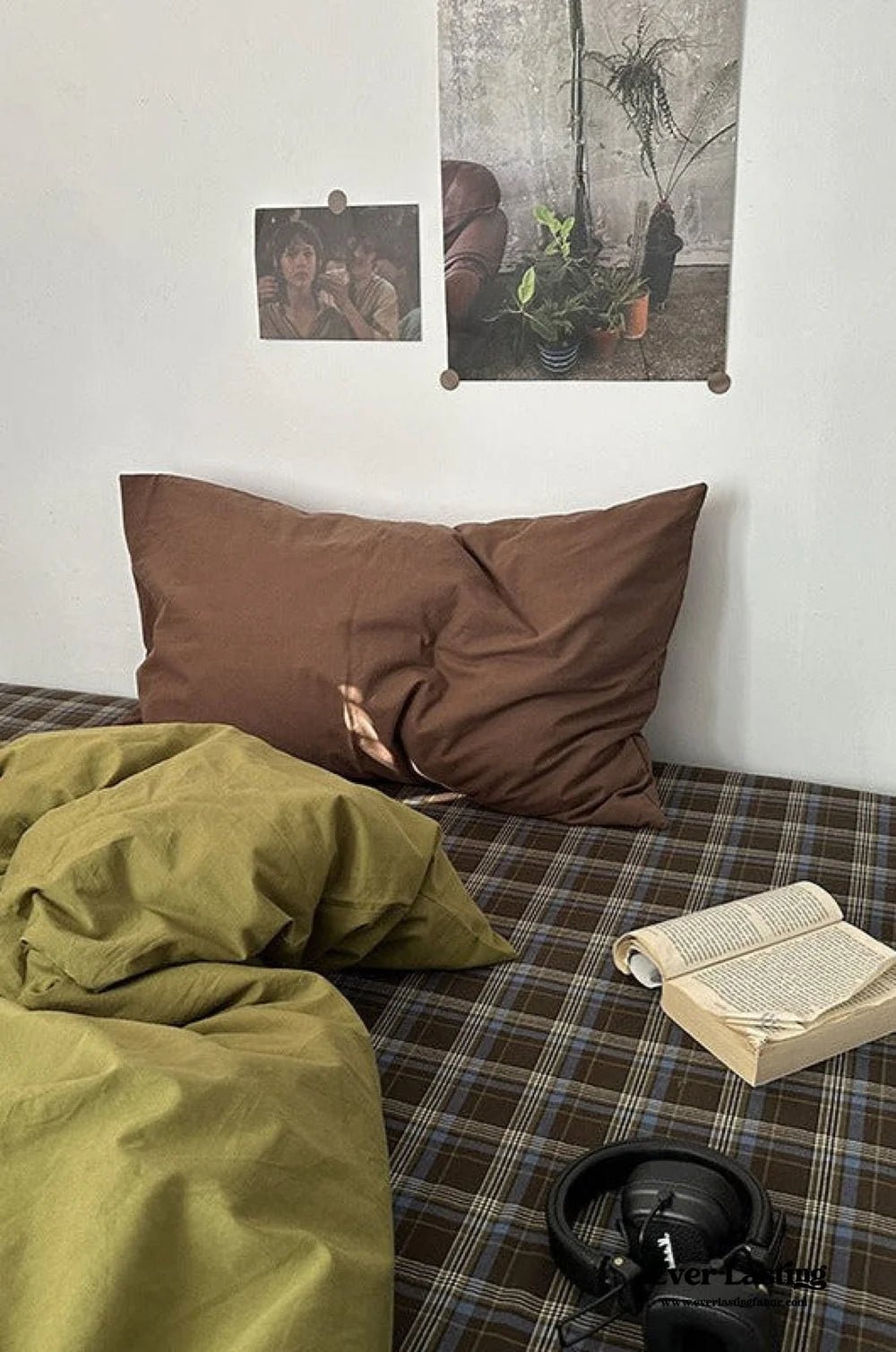  - Ever Lasting - Dark Plaid Goblin Small Room Bedding Set - Bedding Set - Ever Lasting