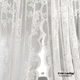 Doorway Lace Curtain / White Decor