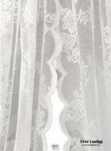 Doorway Lace Curtain / White Decor