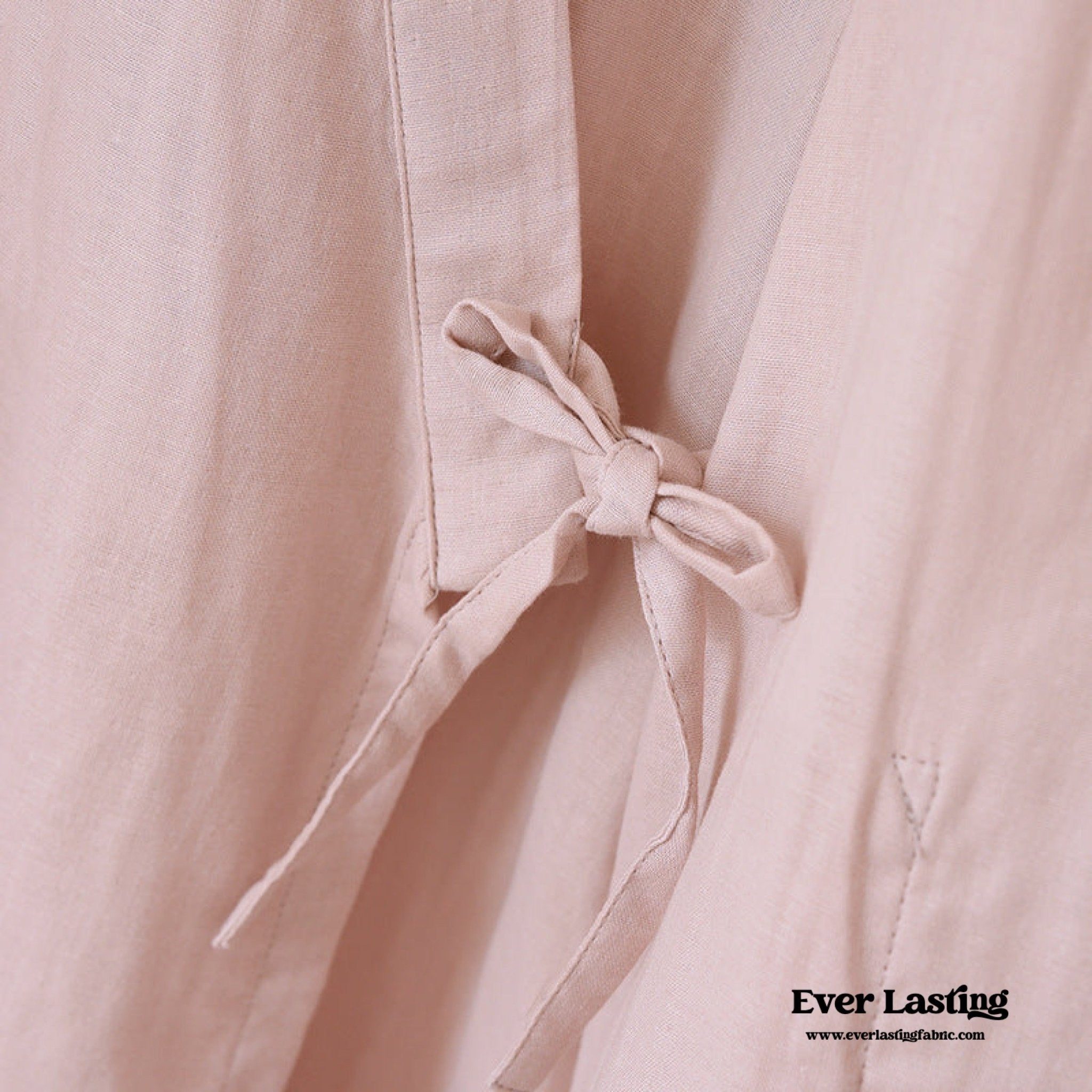 Double - Layer Gauze Cotton Robe / Gray - Ever Lasting