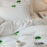 Double Layered Embroidered Bedding Bundle