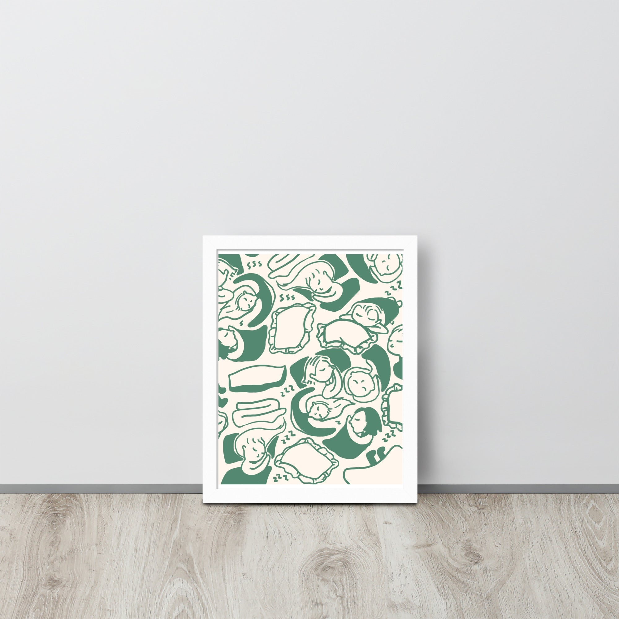 -Ever Lasting - Dreaming Together - Whimsical Sleep Pattern Wall Art - Ever Lasting
