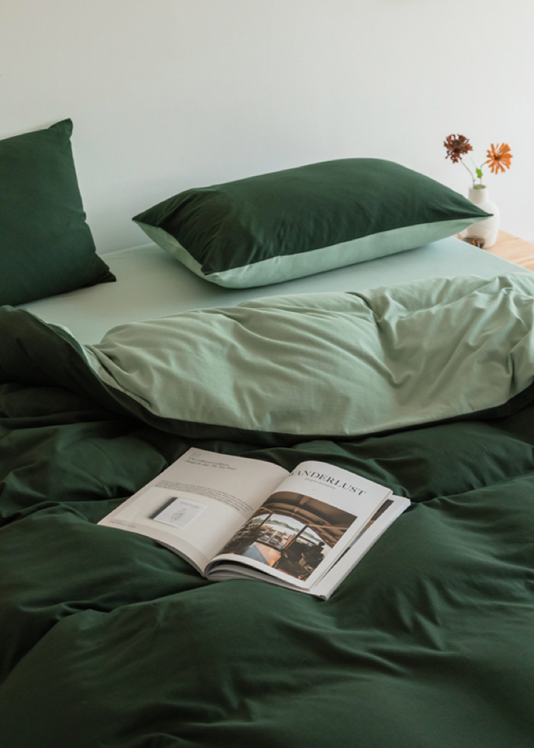 Duo Bedding Set / Orange