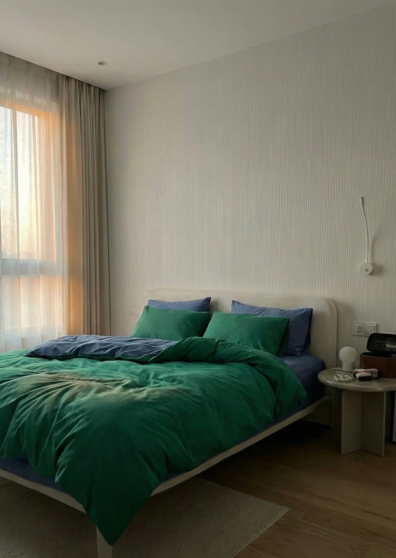  - Ever Lasting - Duo Bedding Set / Green + Blue - Bedding Set - Ever Lasting