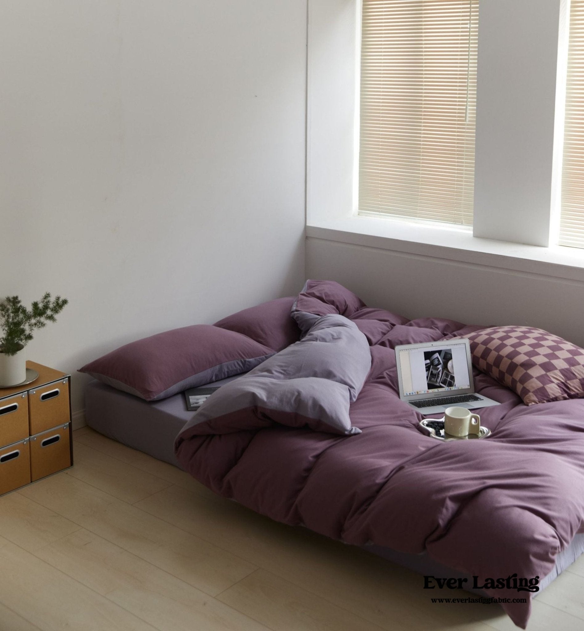 Duo Bedding Set / Green + Blue (Final Sale) - Ever Lasting