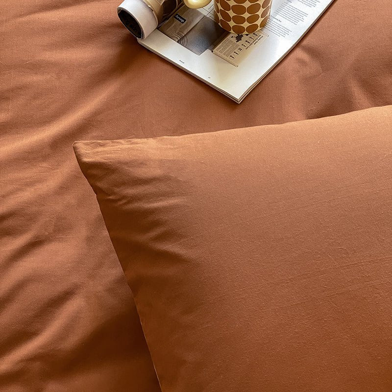 -Ever Lasting - Duo Bedding Set / Orange -Bedding Set -Ever Lasting