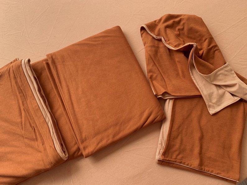  - Ever Lasting - Duo Bedding Set / Orange - Bedding Set - Ever Lasting