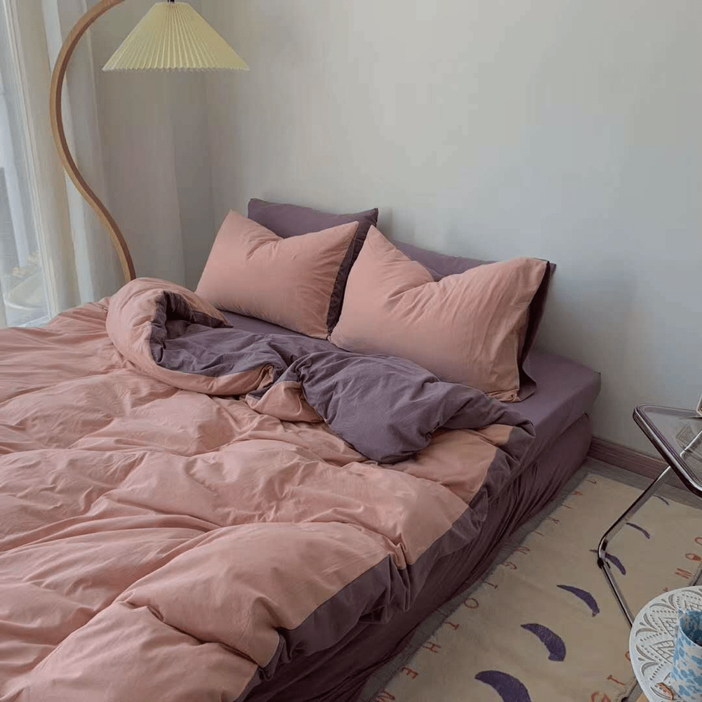  - Ever Lasting - Duo Bedding Set / Orange - Bedding Set - Ever Lasting