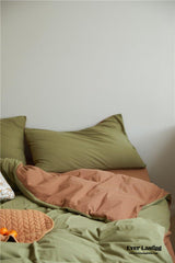 Duo Bedding Set / Pistachio - Best Stylish Bedding - Ever Lasting