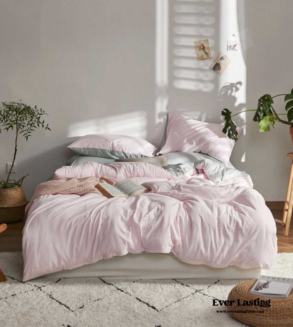 Boho Duvet shops Cover Blid Color Bed Linen Soft Vintage Duvet Cover.Dormitory Bed linen set.Comforter Cover Teenager Queen Full King EU/US