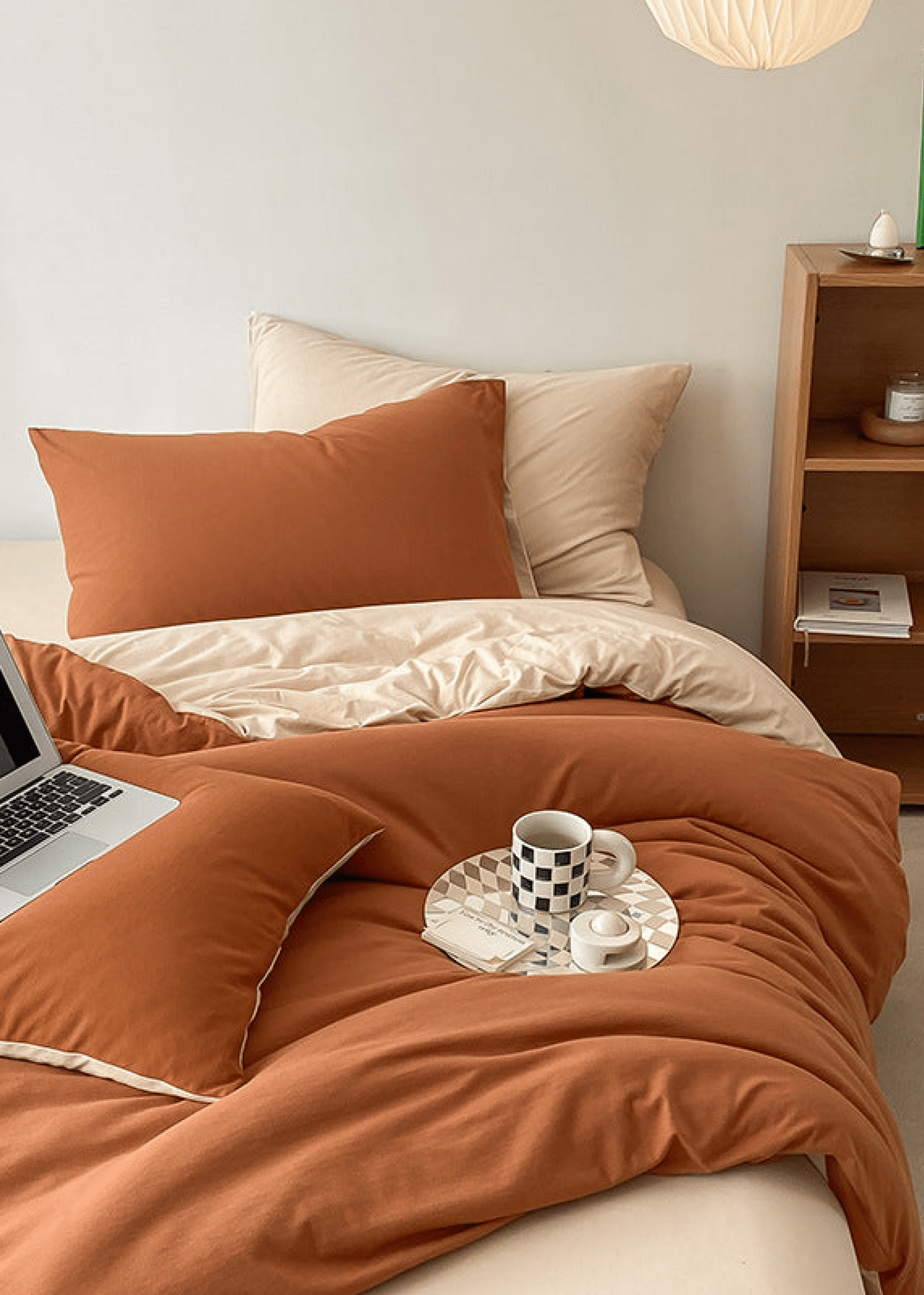  - Ever Lasting - Duo Earth Tone Jersey Knit Bedding Bundle - Bedding Bundle - Ever Lasting