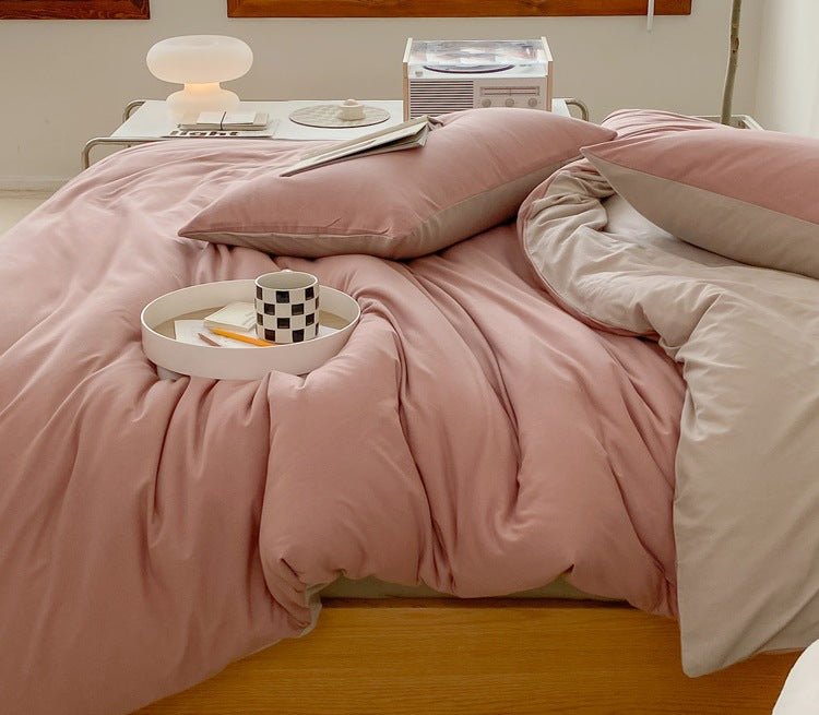  - Ever Lasting - Duo Earth Tone Jersey Knit Bedding Bundle - Bedding Bundle - Ever Lasting