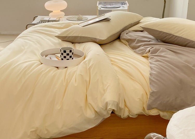  - Ever Lasting - Duo Earth Tone Jersey Knit Bedding Bundle - Bedding Bundle - Ever Lasting