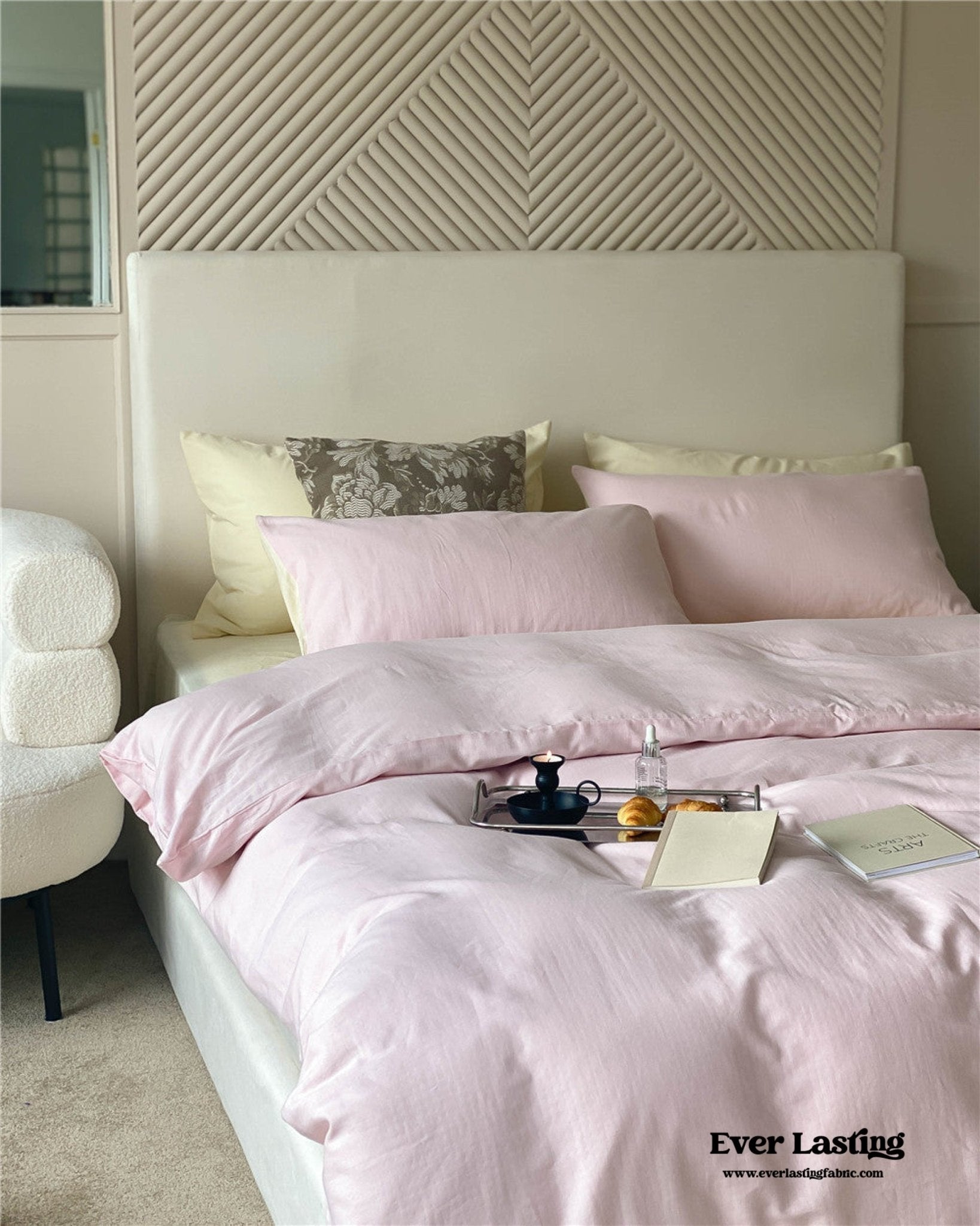 DUO Minimal Double Layer Washed Cotton Bedding Bundle - Ever Lasting