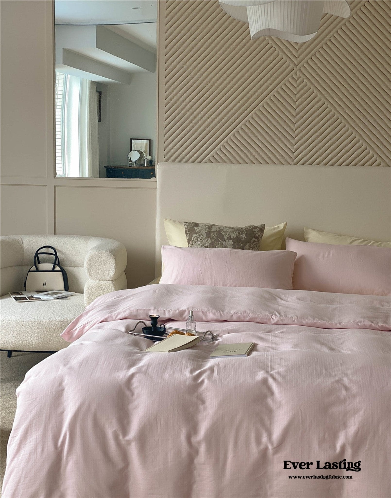 DUO Minimal Double Layer Washed Cotton Bedding Bundle - Ever Lasting