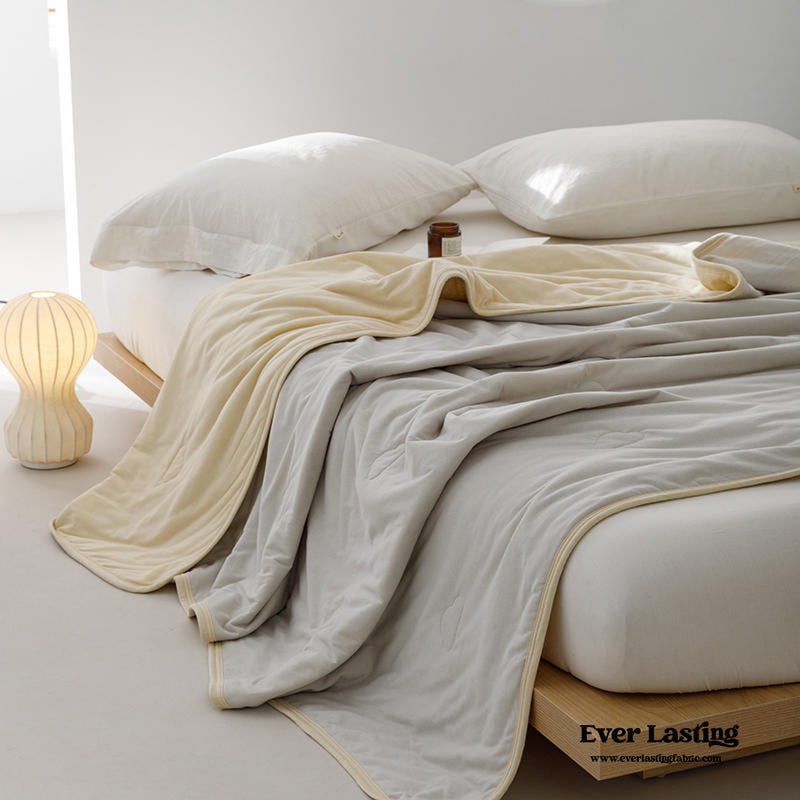 Duo Pastel Cotton Blanket (6 Colors) Blankets