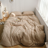 Earth Tone Bedding Set / Gray